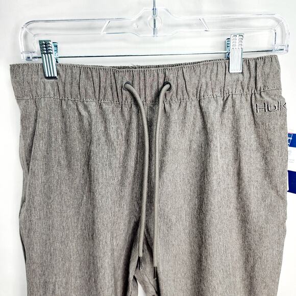 Huk Journey Gray Performance Quick-Drying Women's Cuffed Pants Size M  New - Picture 5 of 14